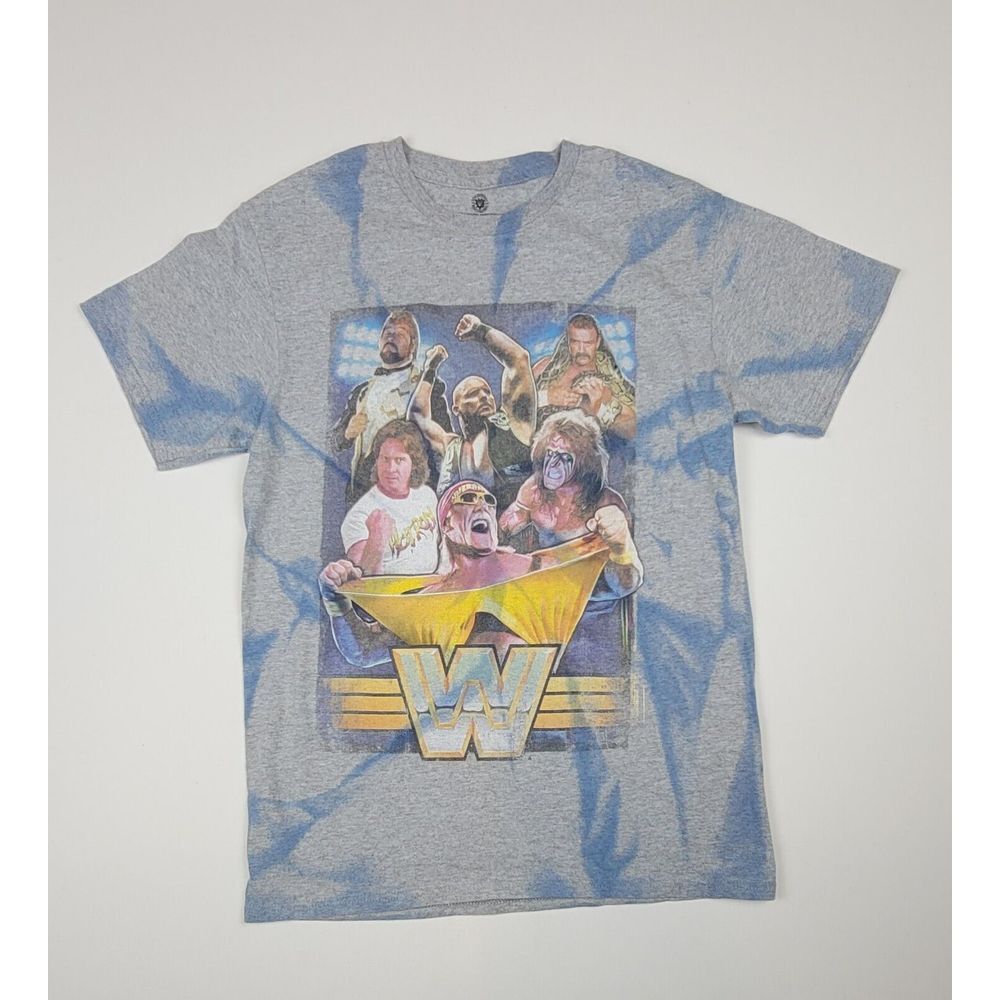 WWE WWF T-Shirt Mens Small.‎ Legends  Warrior Austin Hulk Hogan Piper Stone Cold